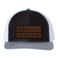 Local Life Outdoors Banner Print Leather Patch Richardson 112 Hat