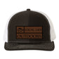 Local Life Outdoors Banner Print Leather Patch Richardson 112 Hat