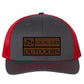 Local Life Outdoors Banner Print Leather Patch Richardson 112 Hat