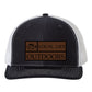 Local Life Outdoors Banner Print Leather Patch Richardson 112 Hat