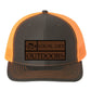 Local Life Outdoors Banner Print Leather Patch Richardson 112 Hat