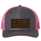 Local Life Outdoors Banner Print Leather Patch Richardson 112 Hat