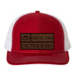Local Life Outdoors Banner Print Leather Patch Richardson 112 Hat